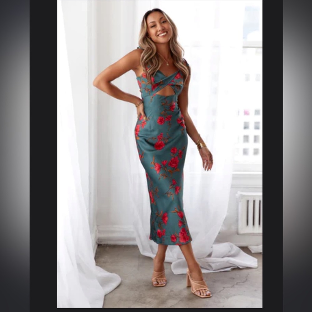 Hello Molly MIDI Dress